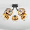 Koyoto Plafonnier, Boule lumineuse 52 cm Or, Clair, 5 lumières