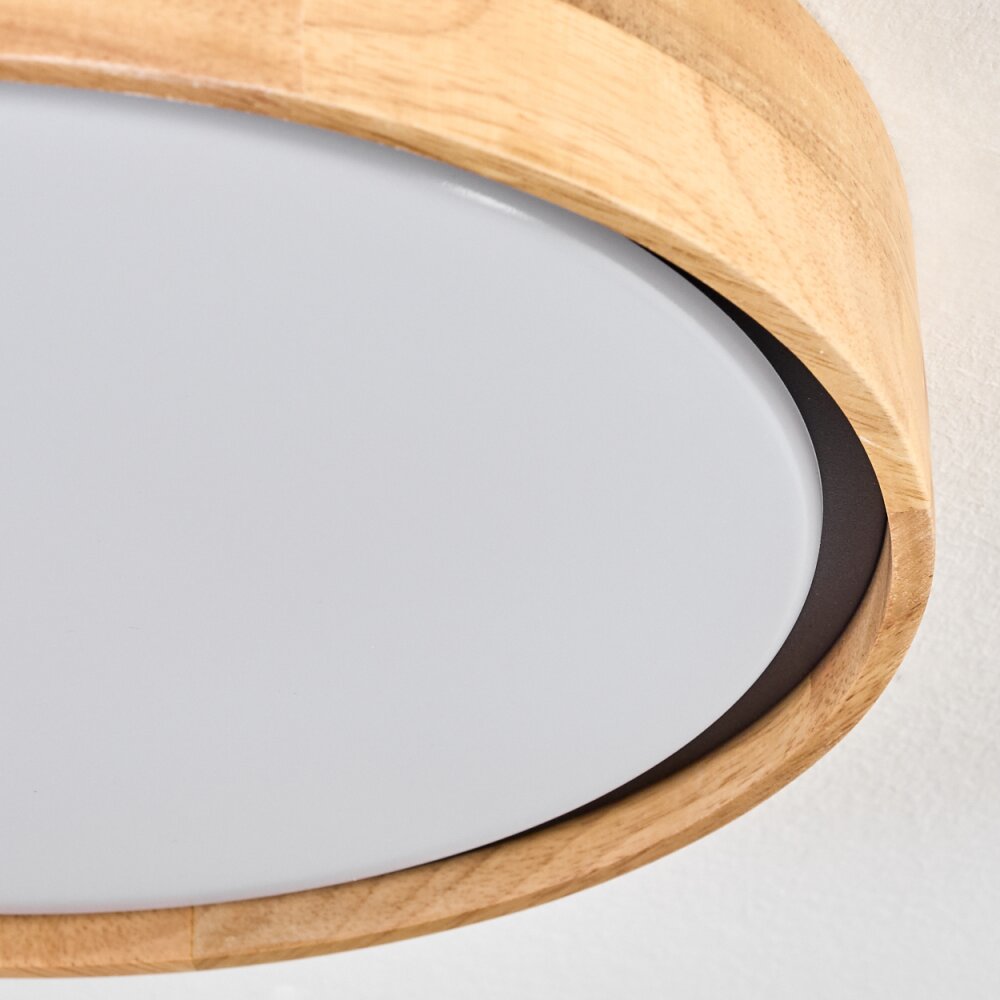 Melstad Plafonnier LED Écru, Blanc, 1 lumière