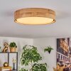 Melstad Plafonnier LED Écru, Blanc, 1 lumière