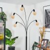 Codecro Lampadaire Noir, Blanc, 5 lumières