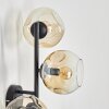 Ripoll Boule lumineuse, Applique murale Ambre, Clair, 3 lumières