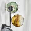 Koyoto Boule lumineuse, Applique murale Bleu, Or, Vert, 3 lumières