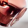 Koyoto Plafonnier, Boule lumineuse Cuivré, 7 lumières
