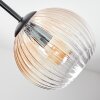 Koyoto Plafonnier, Boule lumineuse Ambre, Clair, 7 lumières