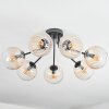 Koyoto Plafonnier, Boule lumineuse Ambre, Clair, 7 lumières