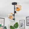 Koyoto Plafonnier, Boule lumineuse Ambre, Clair, 4 lumières