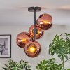 Koyoto Plafonnier, Boule lumineuse Cuivré, 4 lumières
