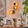 Koyoto Boule lumineuse, Applique murale Ambre, 3 lumières