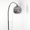 Ripoll Lampadaire Noir, 1 lumière