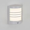 Heran Lampe murale d´extérieur, Applique murale LED Blanc, 1 lumière, Détecteur de mouvement