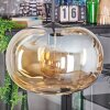 Apedo Suspension, Boule lumineuse, Suspension grappe Ambre, 3 lumières