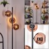 Koyoto Lampadaire 31 cm Cuivré, 3 lumières