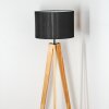 Soungou Lampadaire Écru, Noir, 1 lumière
