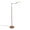 Turound Lampadaire Luminaires Steinhauer LED Bronze, 1 lumière