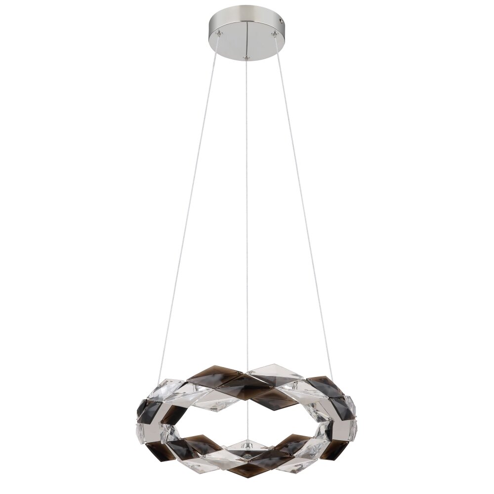 Karilion Suspension Luminaires Globo Lighting LED Chrome, 1 lumière