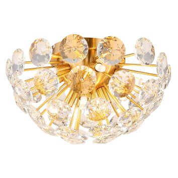 Virina Plafonnier Luminaires Globo Lighting LED Or, 10 lumières