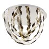 Karilion Plafonnier Luminaires Globo Lighting LED Chrome, 1 lumière