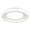 Sharper Plafonnier Luminaires Globo Lighting LED Blanc, 1 lumière