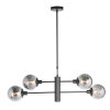 Constellation Suspension Luminaires Steinhauer LED Noir, 6 lumières