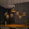 Zip Suspension Noir, 7 lumières