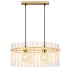 Gorley Suspension Luminaires Globo Lighting Or, 2 lumières