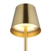 Vannie Lampe à poser Luminaires Globo Lighting LED Laiton, 1 lumière