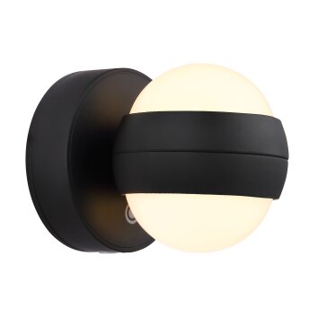Randi Applique murale Luminaires Globo Lighting LED Noir, 1 lumière