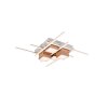 Roger Plafonnier Luminaires Trio LED Brun, 1 lumière, Télécommandes