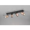 Gillan Spot de plafond Luminaires Trio Brun, 4 lumières