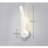 Ginko Applique murale Luminaires Reality LED Blanc, 1 lumière