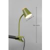 Pongo Lampe à clip Luminaires Reality LED Vert, 1 lumière