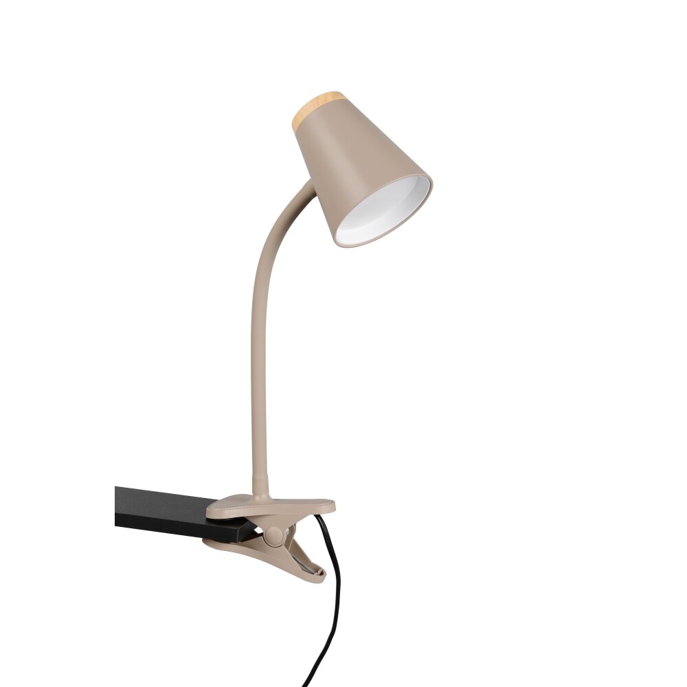 Pongo Lampe à clip Luminaires Reality LED Beige, 1 lumière