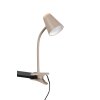 Pongo Lampe à clip Luminaires Reality LED Beige, 1 lumière