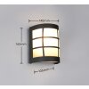 SINTRA Applique murale Luminaires Reality Noir, 1 lumière