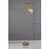 Bidar Lampadaire Luminaires Reality Brun, 1 lumière