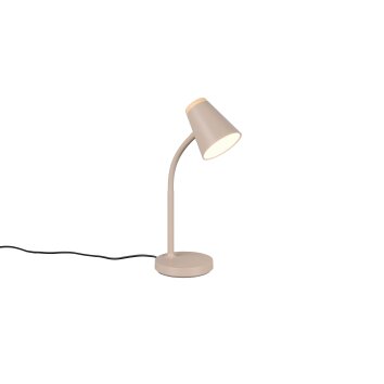 Pongo Lampe à poser Luminaires Reality LED Beige, 1 lumière