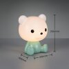 Cutie Lampe à poser Luminaires Reality LED Vert, 1 lumière, Changeur de couleurs