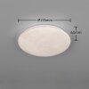 Umbria Plafonnier Luminaires Reality LED Blanc, 1 lumière