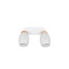 Bidar Spot de plafond Luminaires Reality Blanc, 2 lumières
