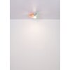 Hines Ventilateur de plafond lumineux Luminaires Globo Lighting LED Multicolore, Blanc, 1 lumière, Télécommandes