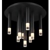 Ryan Plafonnier Luminaires Globo Lighting Noir, 9 lumières