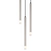 Ryan Suspension Luminaires Globo Lighting Nickel mat, 3 lumières Ryan Suspension Luminaires Globo Lighting Nickel mat, 3 lumières