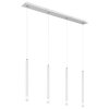 Ryan Suspension Luminaires Globo Lighting Blanc, 4 lumières