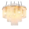 Gorley Suspension Luminaires Globo Lighting Or, 5 lumières