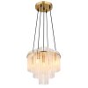 Gorley Suspension Luminaires Globo Lighting Or, 5 lumières