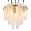 Gorley Suspension Luminaires Globo Lighting Or, 5 lumières