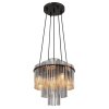 Gorley Suspension Luminaires Globo Lighting Noir, 5 lumières