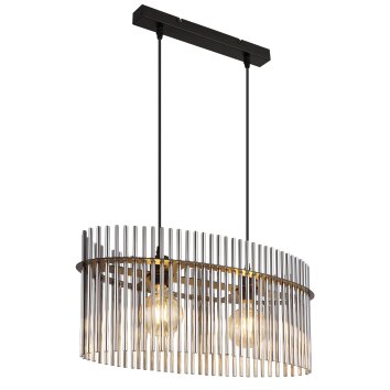 Gorley Suspension Luminaires Globo Lighting Noir, 2 lumières