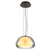 Avila Suspension Luminaires Globo Lighting LED Chrome, Noir, 1 lumière, Télécommandes