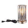 Cayden Lampe à poser Luminaires Globo Lighting Nickel mat, 1 lumière
